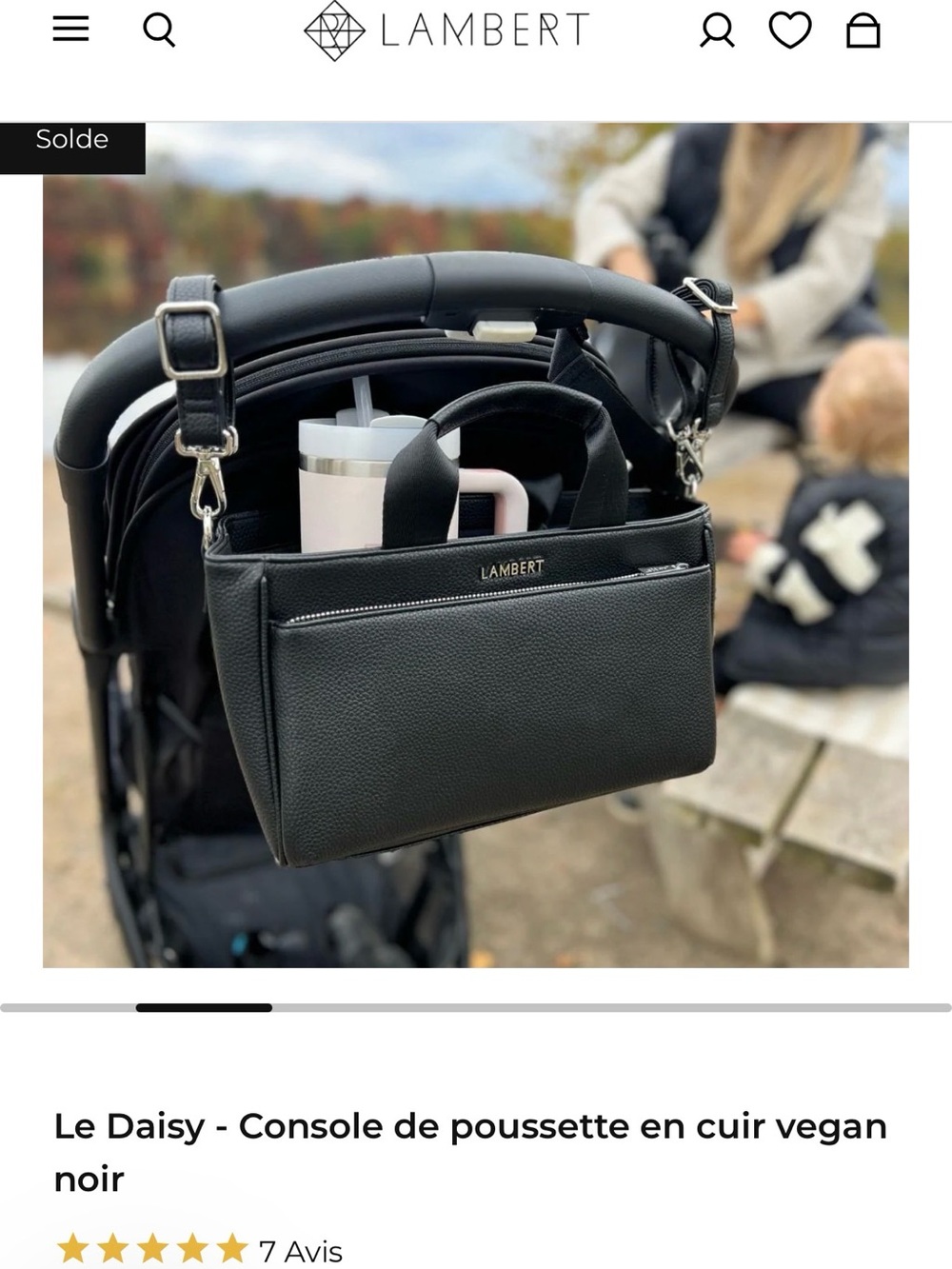 Lambert - Daisy Stroller Bag - Picture 3 of 3